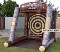 Battle Axe Throwing Inflatable