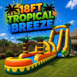 18' Tropical Breeze Slip N Slide